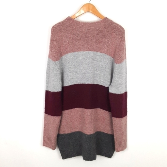 Silverflint Colorblock Tunic Sweater Size Medium - Picture 8 of 8